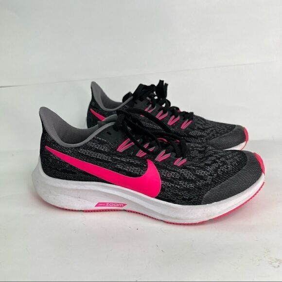 Nike Other - Nike Air Zoom Pegasus Hyper Pink/Black  Youth size 3.5 Running sneakers
